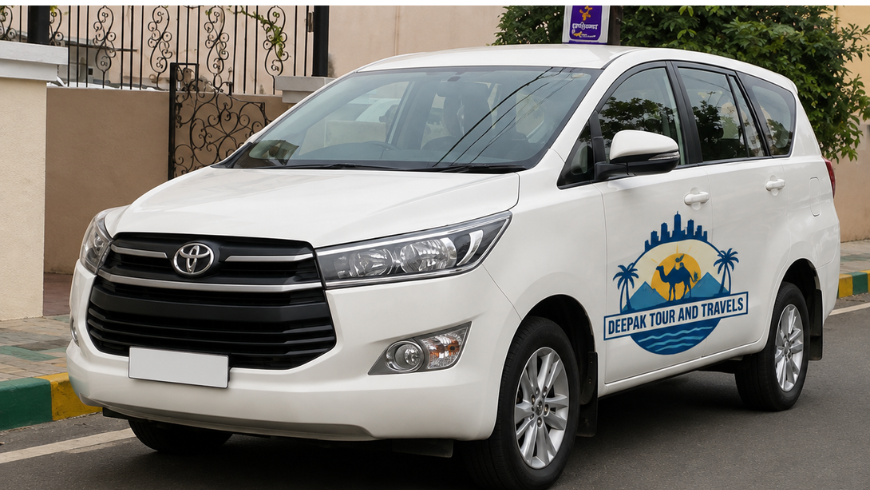 innova crysta on rent jaipur - Deepak Tour and Travels